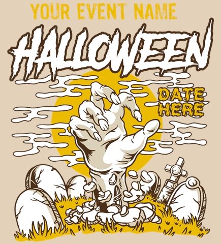 Halloween t-shirt design 3