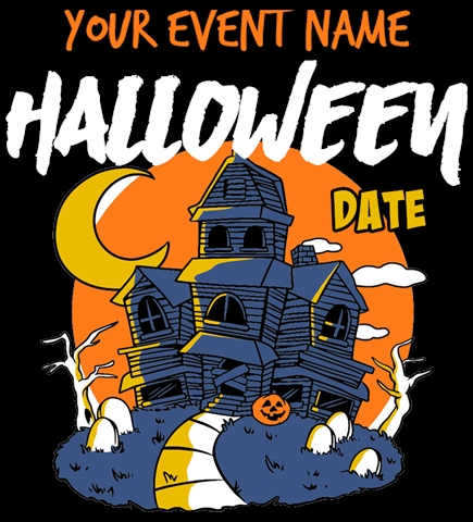 Halloween t-shirt design 2