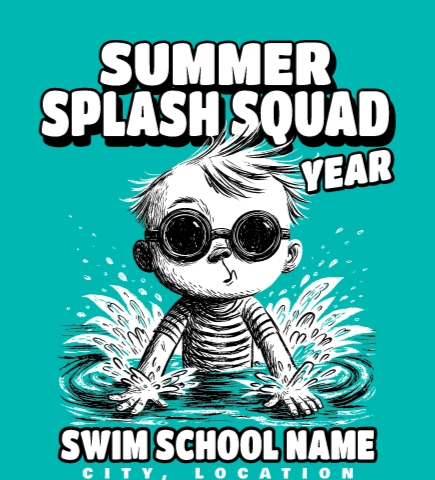 Design Custom Swimming T-Shirts