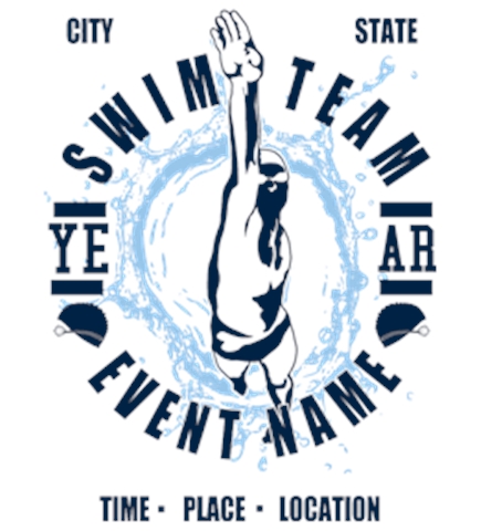 Custom Swim Team Tee Shirts 