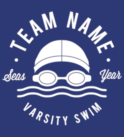 Swimming t-shirt design 19