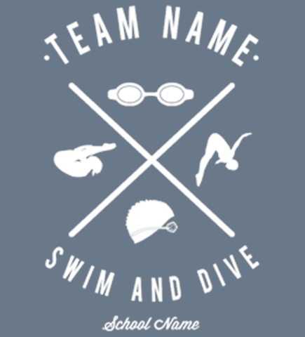 Swim t-shirt design 18