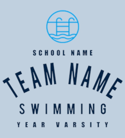 Swim t-shirt design 15