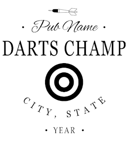 Darts t-shirt design 7