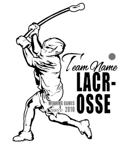 Lacrosse t-shirt design 13