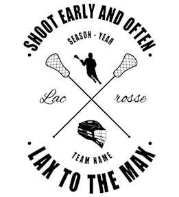 Lacrosse t-shirt design 3