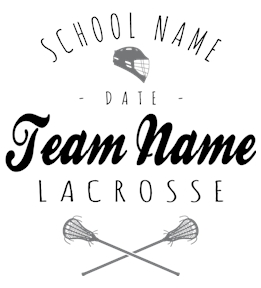 Lacrosse t-shirt design 45