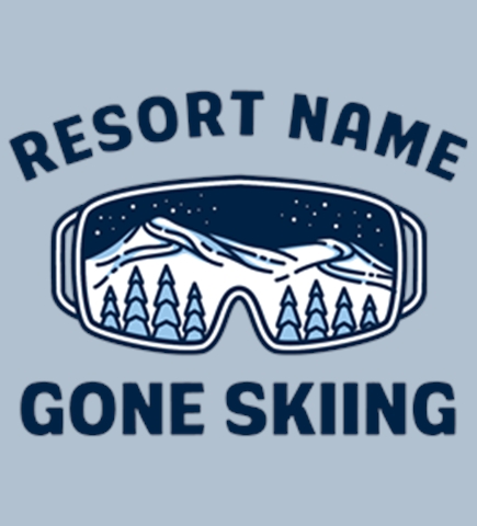 Skiing t-shirt design 27