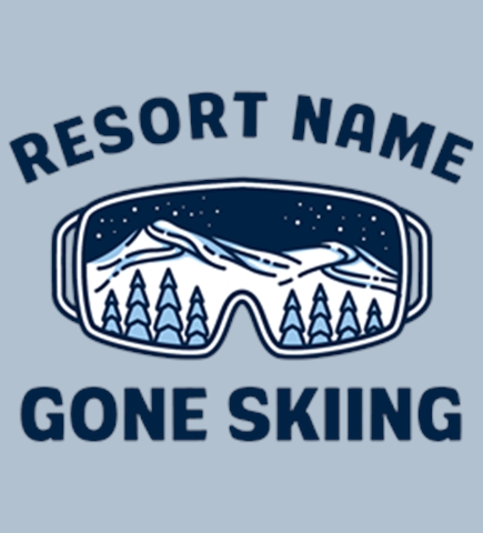 Skiing t-shirt design 33