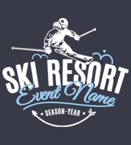 Skiing t-shirt design 29