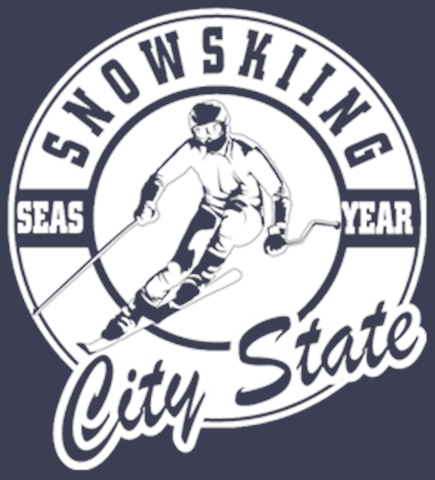 Skiing t-shirt design 34