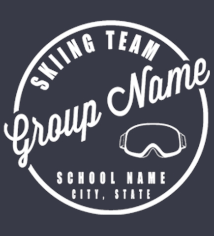 Skiing t-shirt design 22