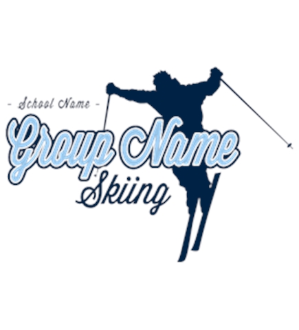 Skiing t-shirt design 43