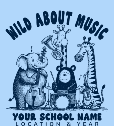 Marching Band t-shirt design 2