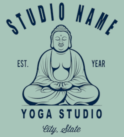 Yoga t-shirt design 3