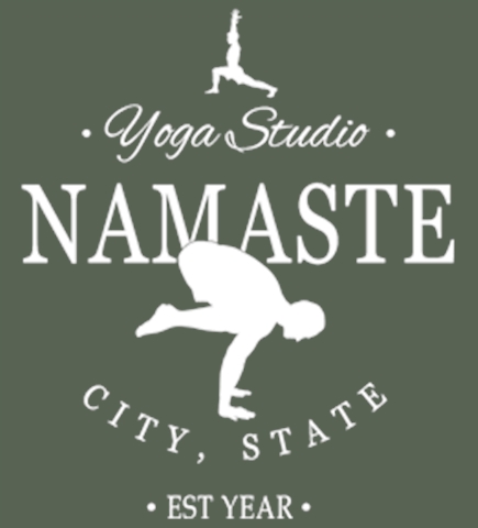 Yoga t-shirt design 18