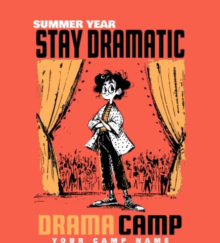 Summer Camp t-shirt design 65