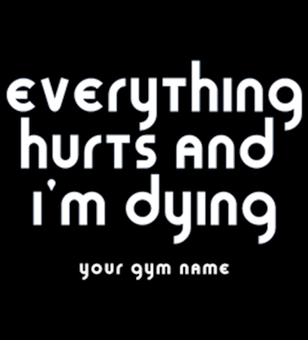 Workout t-shirt design 40