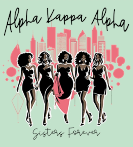 Alpha Kappa Alpha t-shirt design 18