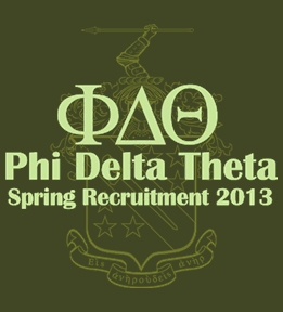 Phi Delta Theta t-shirt design 86