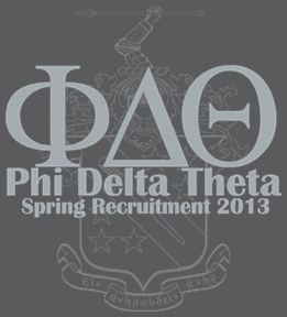 Phi Delta Theta t-shirt design 95