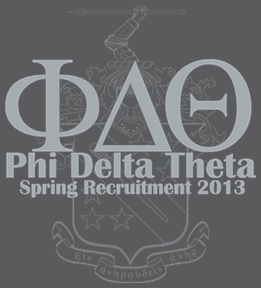 Phi Delta Theta t-shirt design 87