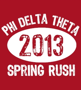 Phi Delta Theta t-shirt design 89