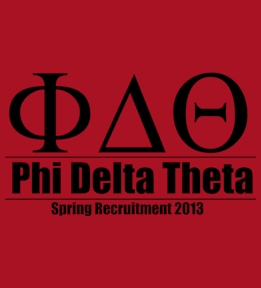 Phi Delta Theta t-shirt design 96