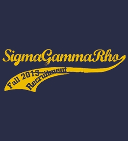 Sigma Gamma Rho t-shirt design 128