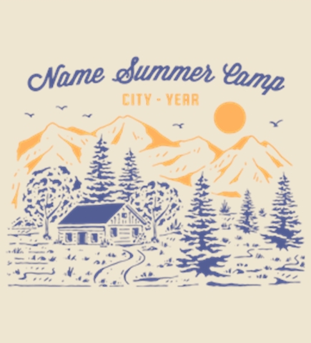 Summer Camp t-shirt design 10