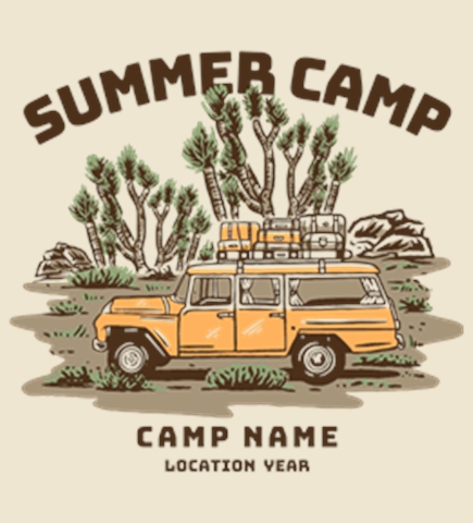 Custom Summer Camp T-Shirts | Create Online at UberPrints