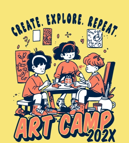 Summer Camp t-shirt design 59