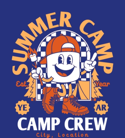 Summer Camp t-shirt design 13