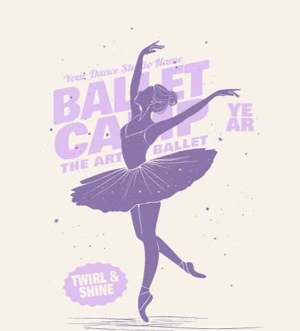 Dance t-shirt design 6