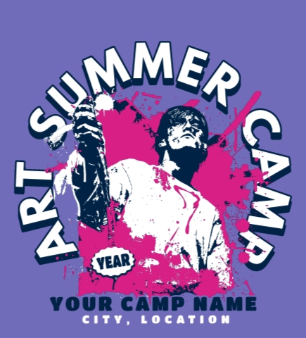 Summer Camp t-shirt design 26