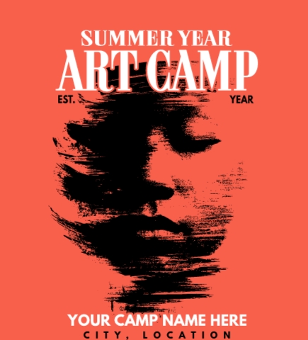 Summer Camp t-shirt design 39