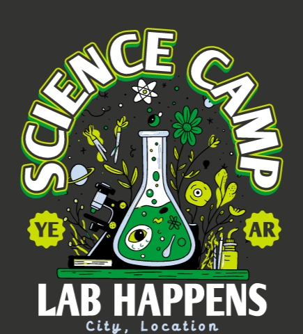 Summer Camp t-shirt design 23