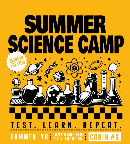 Summer Camp t-shirt design 19
