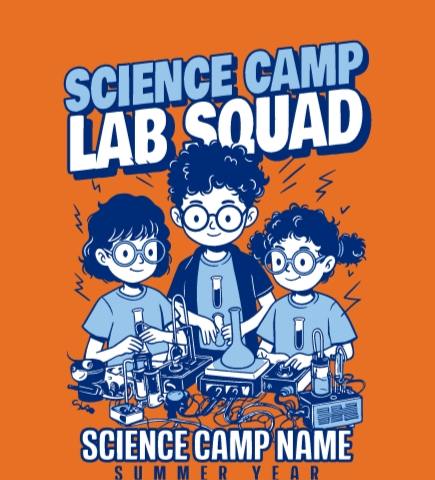Summer Camp t-shirt design 35