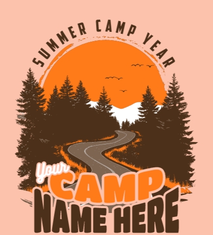 Summer Camp t-shirt design 139