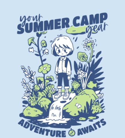 Summer Camp t-shirt design 50