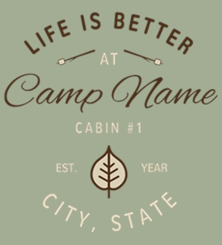 Camping t-shirt design 17