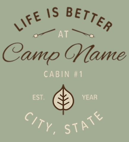 Camping t-shirt design 15