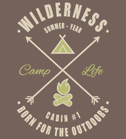 Camping t-shirt design 16