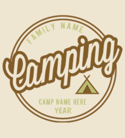Camping t-shirt design 15