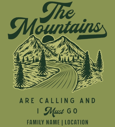 Family Vacation t-shirt design 59