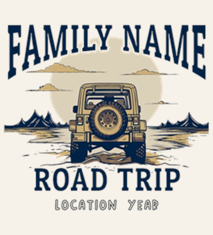 Family Vacation t-shirt design 18