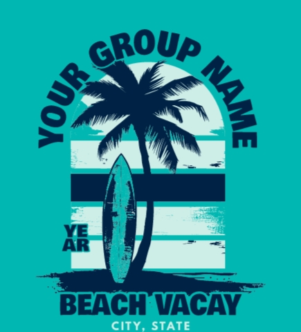 Family Vacation t-shirt design 40