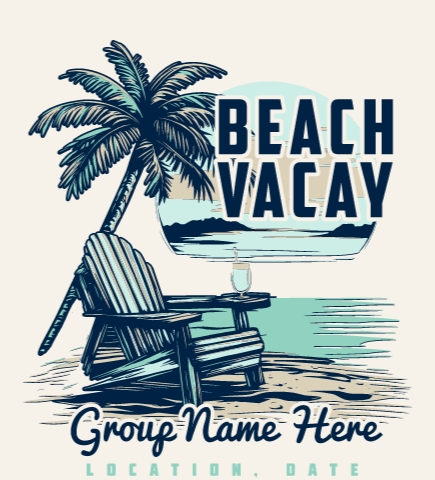 Family Vacation t-shirt design 39