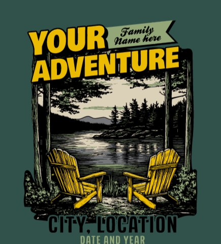 Family Vacation t-shirt design 6